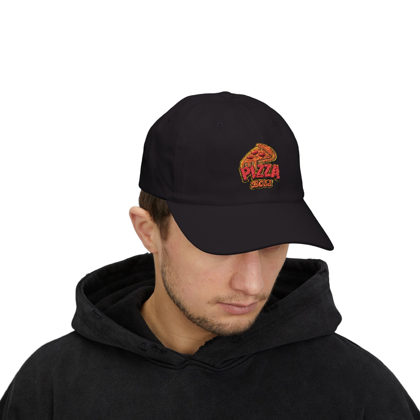 Pizza Lover Classic Dad Cap, Funny Hat Gift for Foodies, Casual Summer Accessory, Father's Day, Birthday Gift Idea