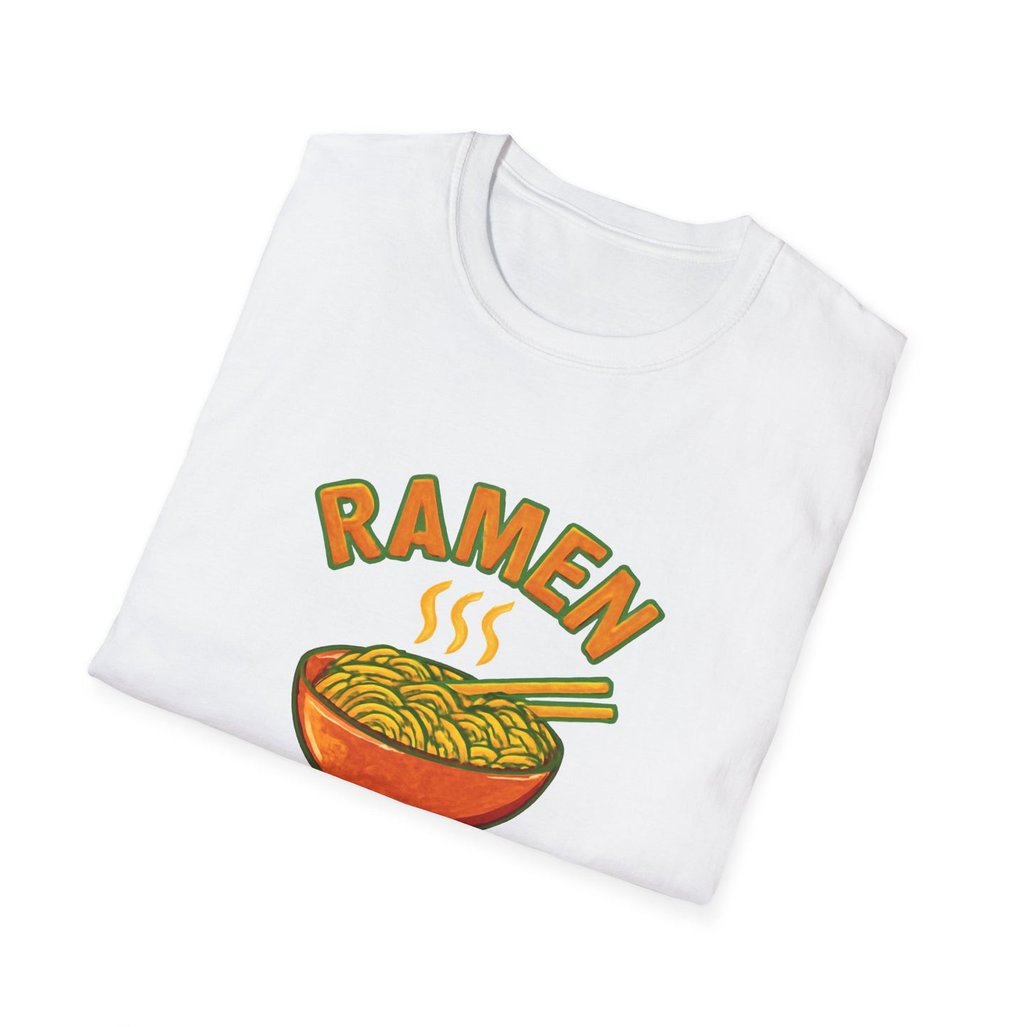 Ramen Rockstar Unisex T-Shirt, Funny Foodie Top, Gift for Sushi Lovers, Casual Wear, Kitchen Apparel, Foodie Tee