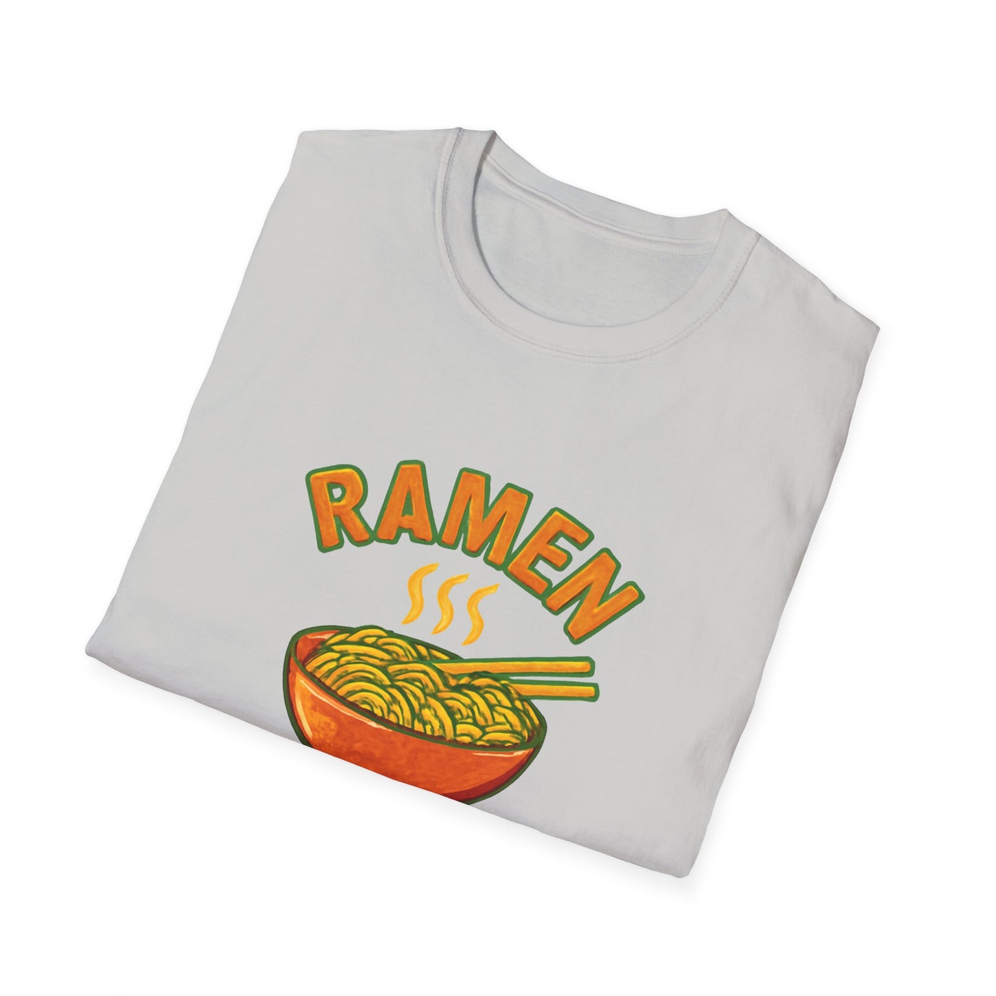 Ramen Rockstar Unisex T-Shirt, Funny Foodie Top, Gift for Sushi Lovers, Casual Wear, Kitchen Apparel, Foodie Tee