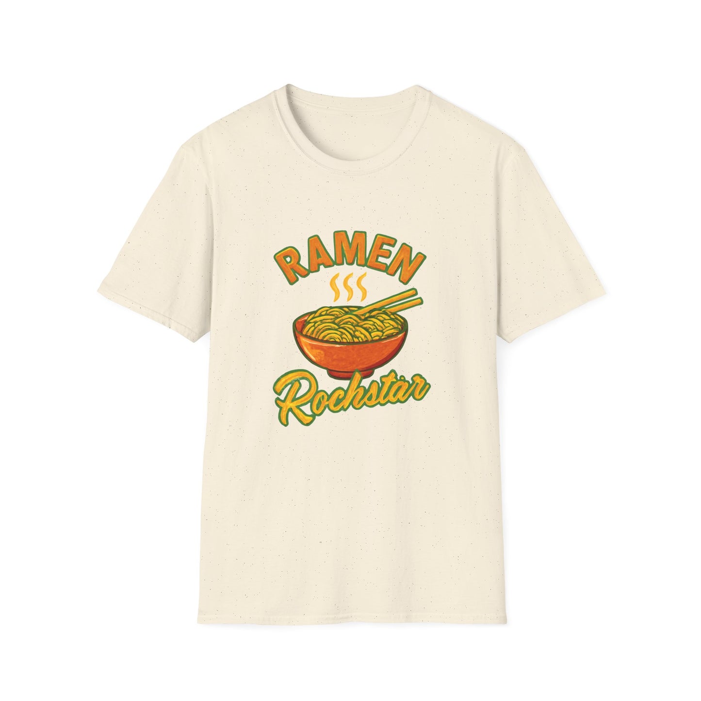 Ramen Rockstar Unisex T-Shirt, Funny Foodie Top, Gift for Sushi Lovers, Casual Wear, Kitchen Apparel, Foodie Tee