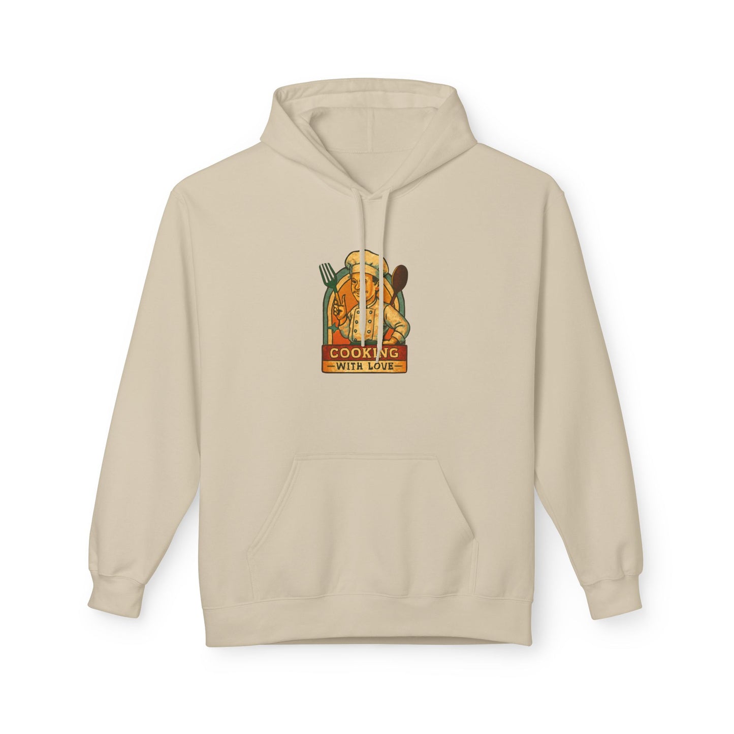 Cozy Cooking Hoodie, Culinary Gift, Kitchen Lover Apparel, Unisex Fleece, Cooking Enthusiast Wear, Holiday Sweatshirt