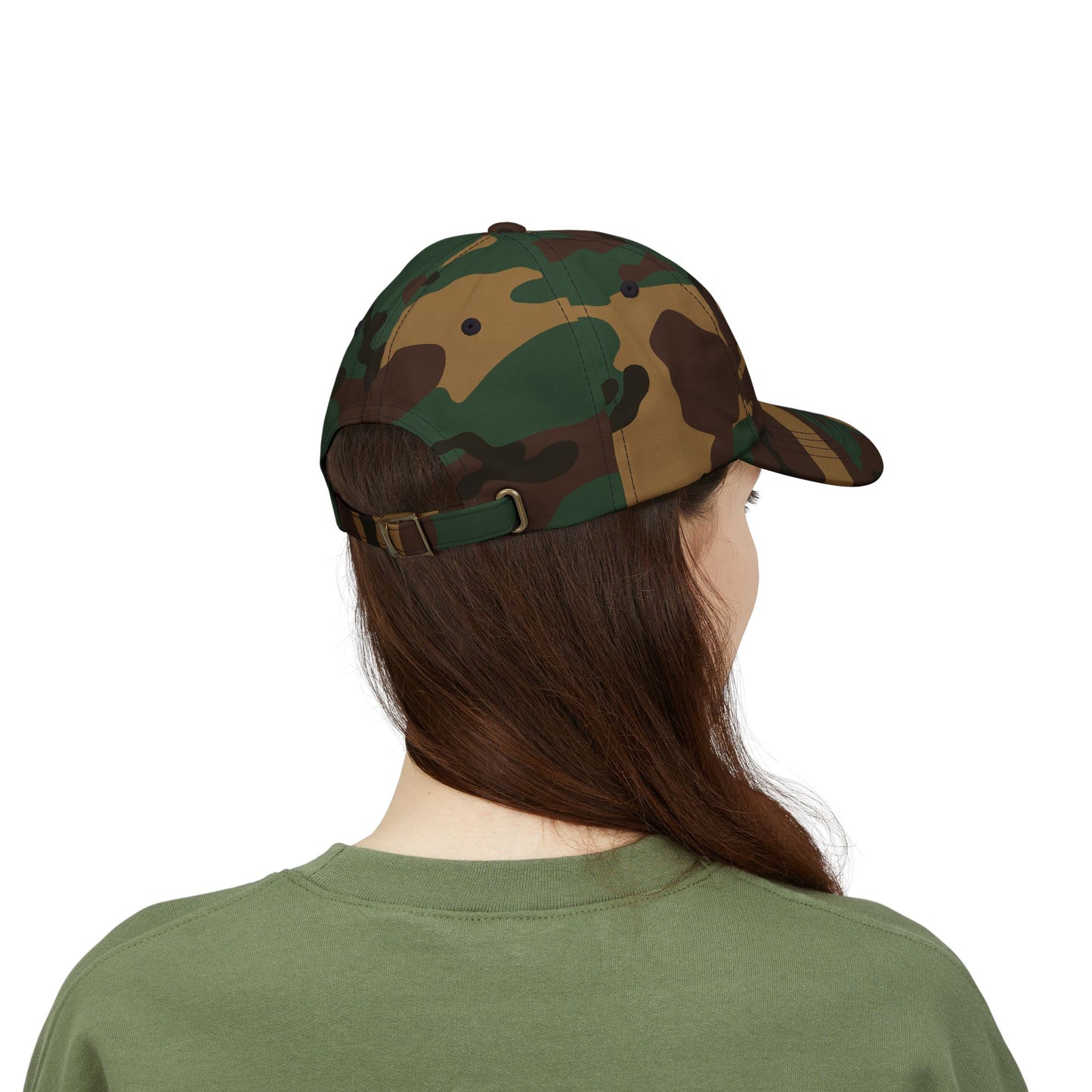 Camo Dad Cap, Stylish Father's Day Gift, Casual Outdoor Hat, Perfect for Dad Jokes Lovers, Great Everyday Wear