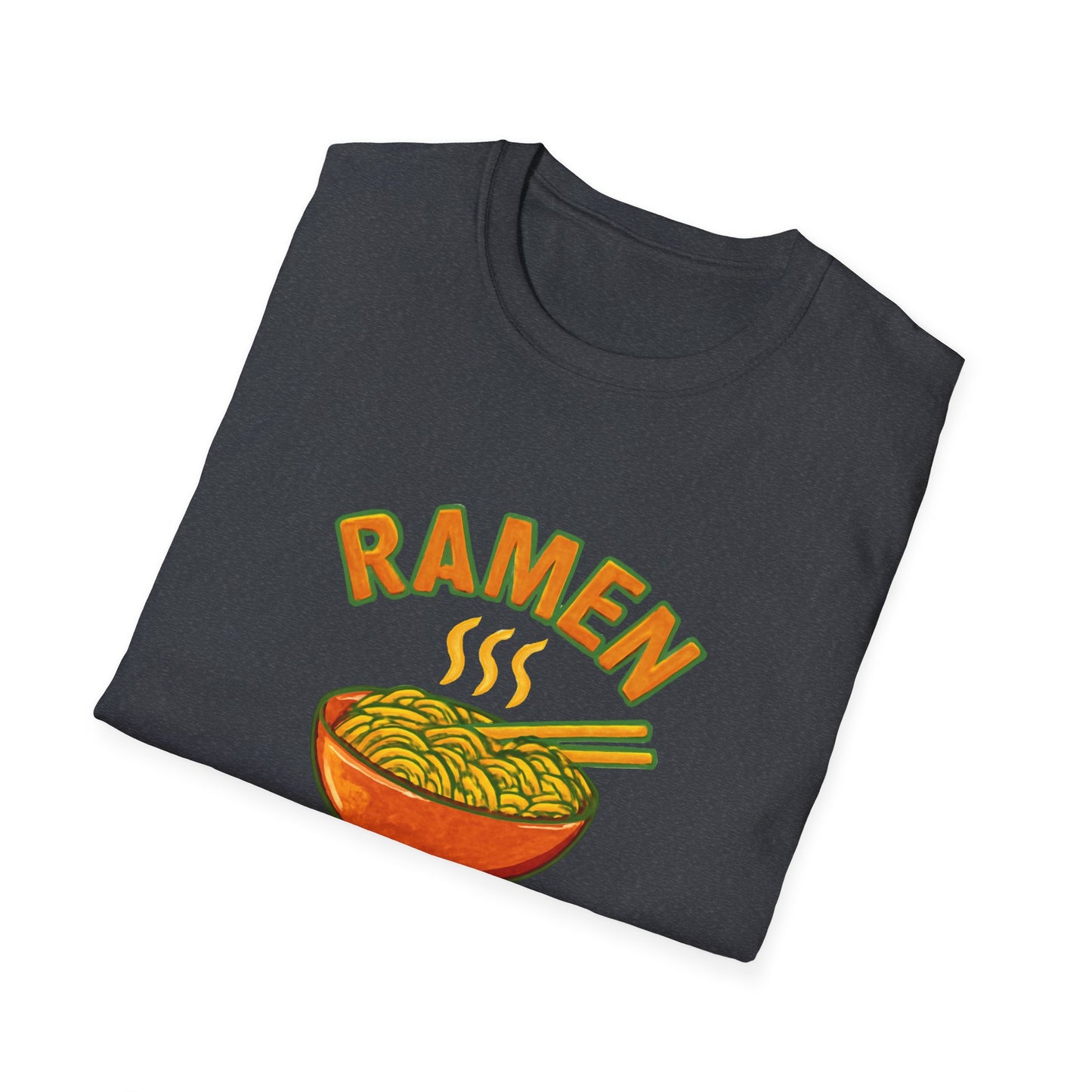 Ramen Rockstar Unisex T-Shirt, Funny Foodie Top, Gift for Sushi Lovers, Casual Wear, Kitchen Apparel, Foodie Tee