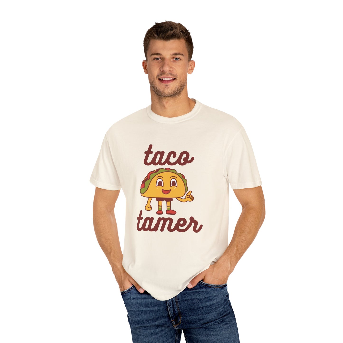 Taco Tamer Unisex T-Shirt, Funny Taco Shirt, Gift for Foodies, Casual Tee, Taco Lover Apparel, Unique Food Gift