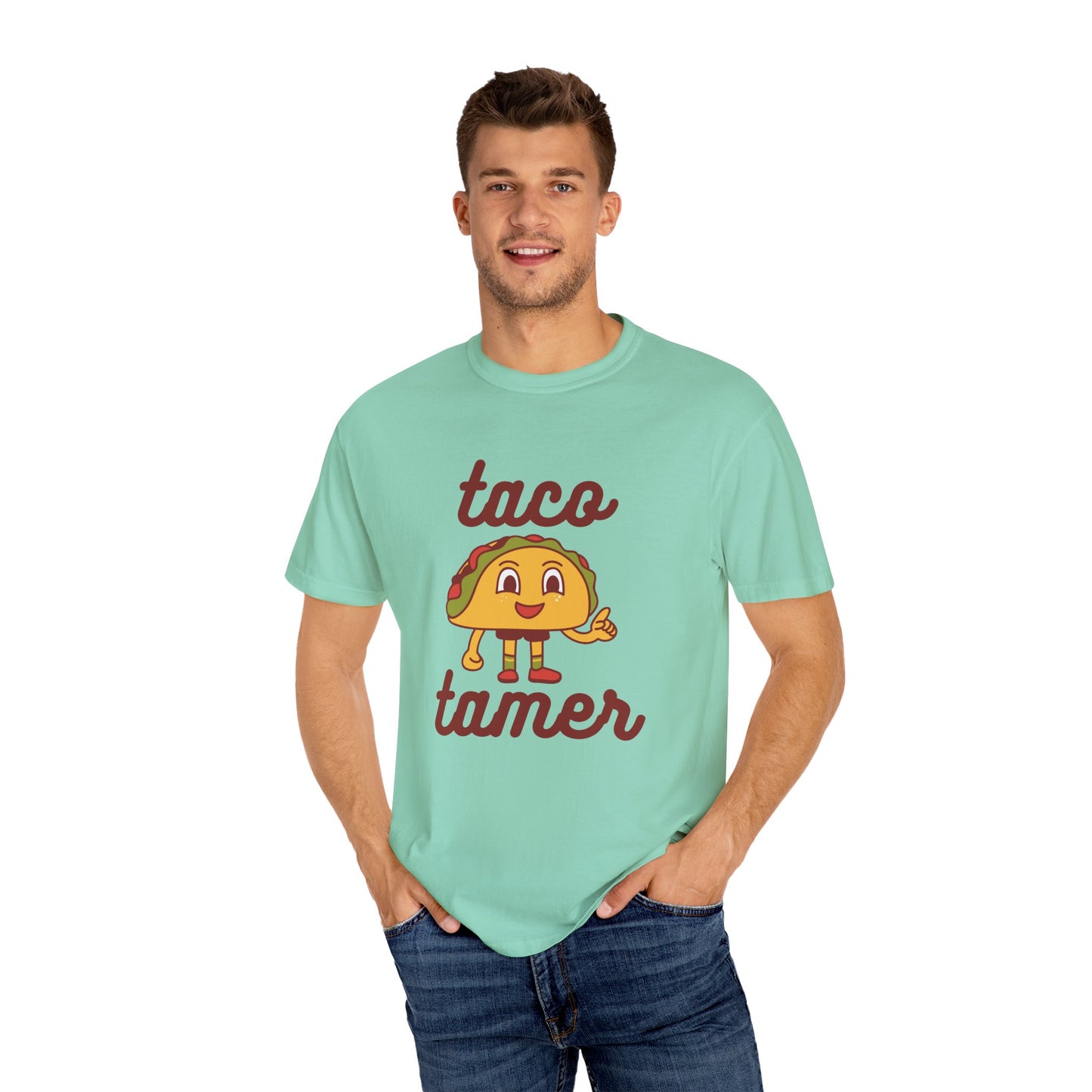 Taco Tamer Unisex T-Shirt, Funny Taco Shirt, Gift for Foodies, Casual Tee, Taco Lover Apparel, Unique Food Gift