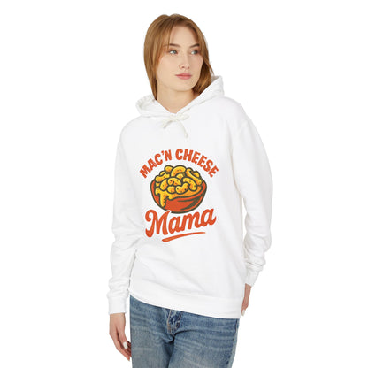 Mac 'n Cheese Mama Unisex Lightweight Hooded Sweatshirt | Cozy Gift for Food Lovers, Mother's Day, Cute Casual Wear, Fun Kitchen [...]