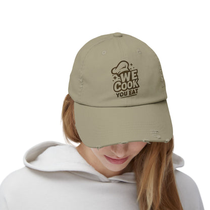 Distressed Chef Cap - Perfect Gift for Foodies, Cooking Enthusiasts, Birthdays, Kitchen Lovers, and Every Occasion