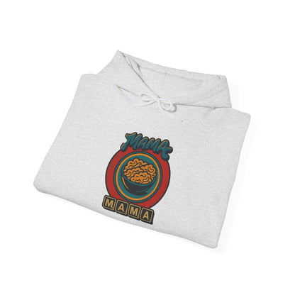 Mama Love Hooded Sweatshirt, Cozy Gift for Moms, Casual Wear, Mother's Day Sweatshirt, Family Reunion Apparel, Everyday Comfort