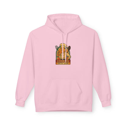 Cozy Cooking Hoodie, Culinary Gift, Kitchen Lover Apparel, Unisex Fleece, Cooking Enthusiast Wear, Holiday Sweatshirt