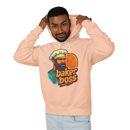Baker Boss Hoodie, Fun Baker Apparel, Foodie Gift, Kitchen Style, Unisex Sweatshirt for Baking Enthusiasts, Culinary Celebrations