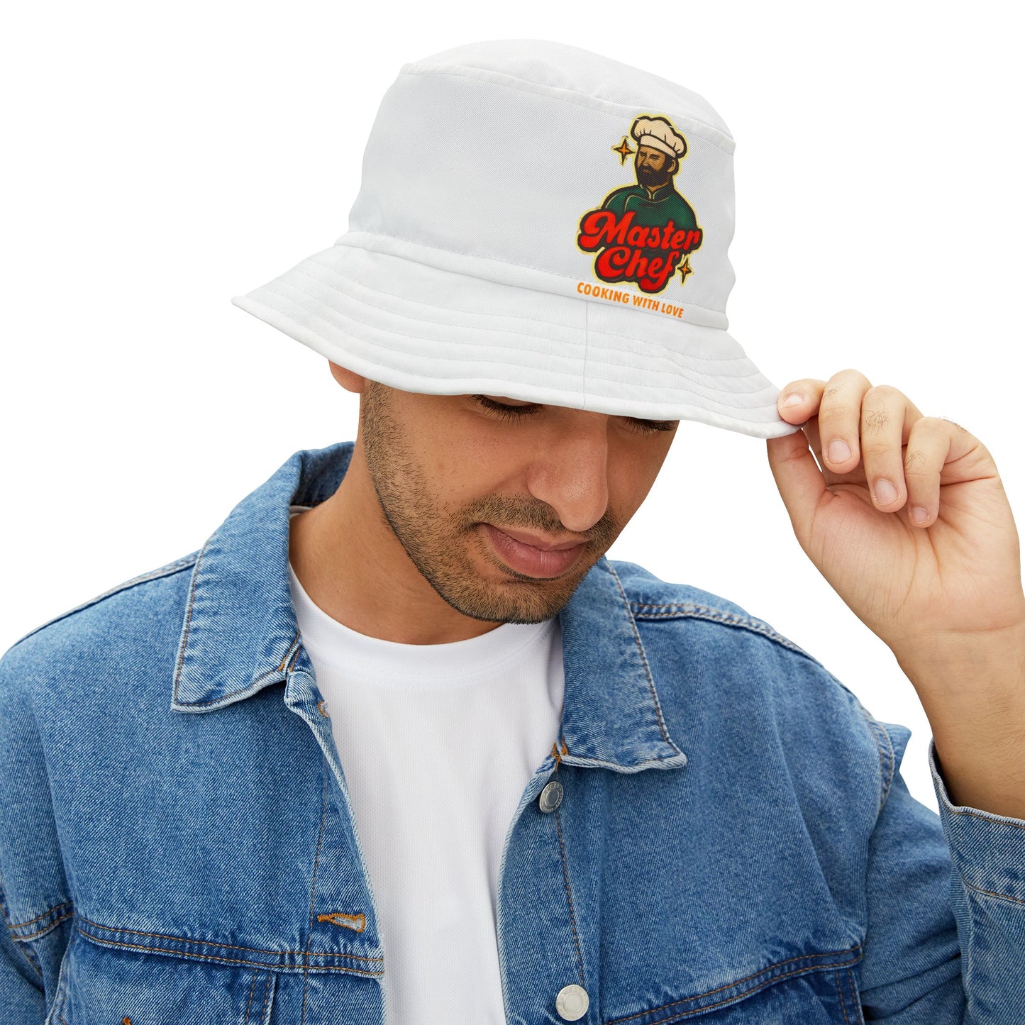 Master Chef Bucket Hat, Stylish Cooking Hat, Gift for Chefs, Summer Accessory, Outdoor Fun, Foodie Fashion