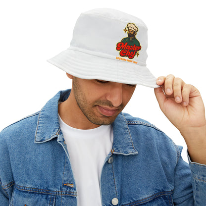 Master Chef Bucket Hat, Stylish Cooking Hat, Gift for Chefs, Summer Accessory, Outdoor Fun, Foodie Fashion