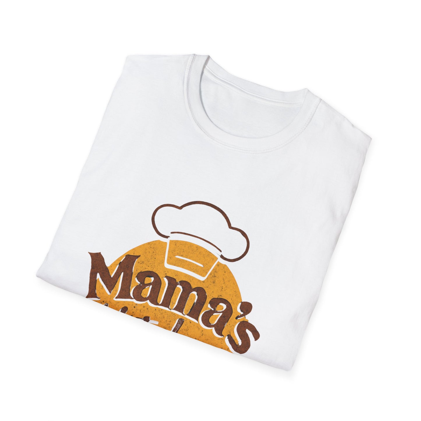 Mama's Kitchen Unisex Softstyle T-Shirt | Chef Gift, Home Cook Tee, Foodie Apparel, Cooking Shirt, Kitchen Lover's Gift