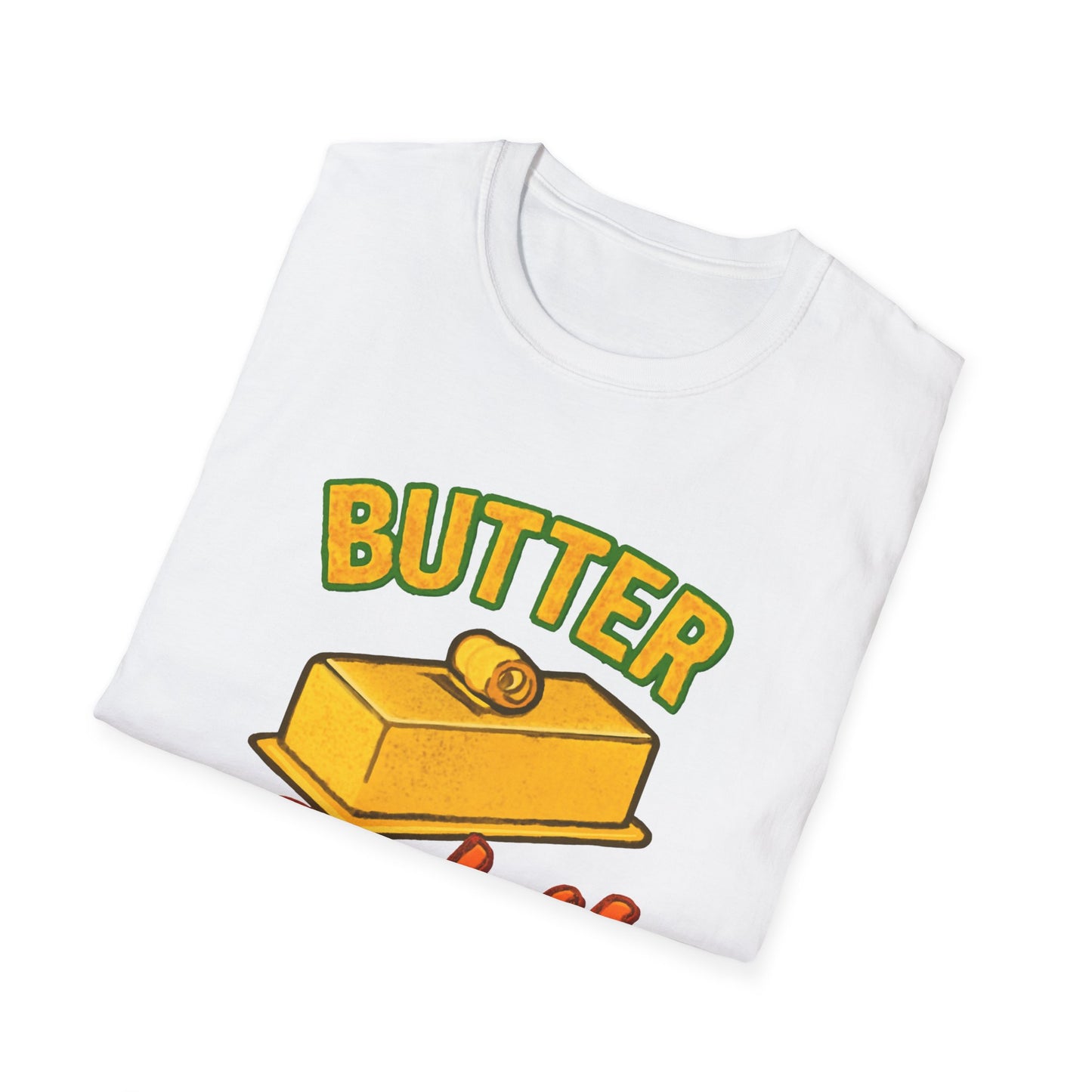 Butter Badass Unisex T-Shirt | Funny Graphic Tee | Casual Wear for Foodies, Unique Gift for Birthdays, Funny Gift, Summer Style