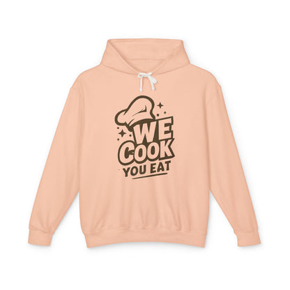 Culinary-Themed Unisex Hoodie, Kitchen Lover Gift, Cooking Sweatshirt, Foodie Apparel, Chef Hoodie, We Cook You Eat
