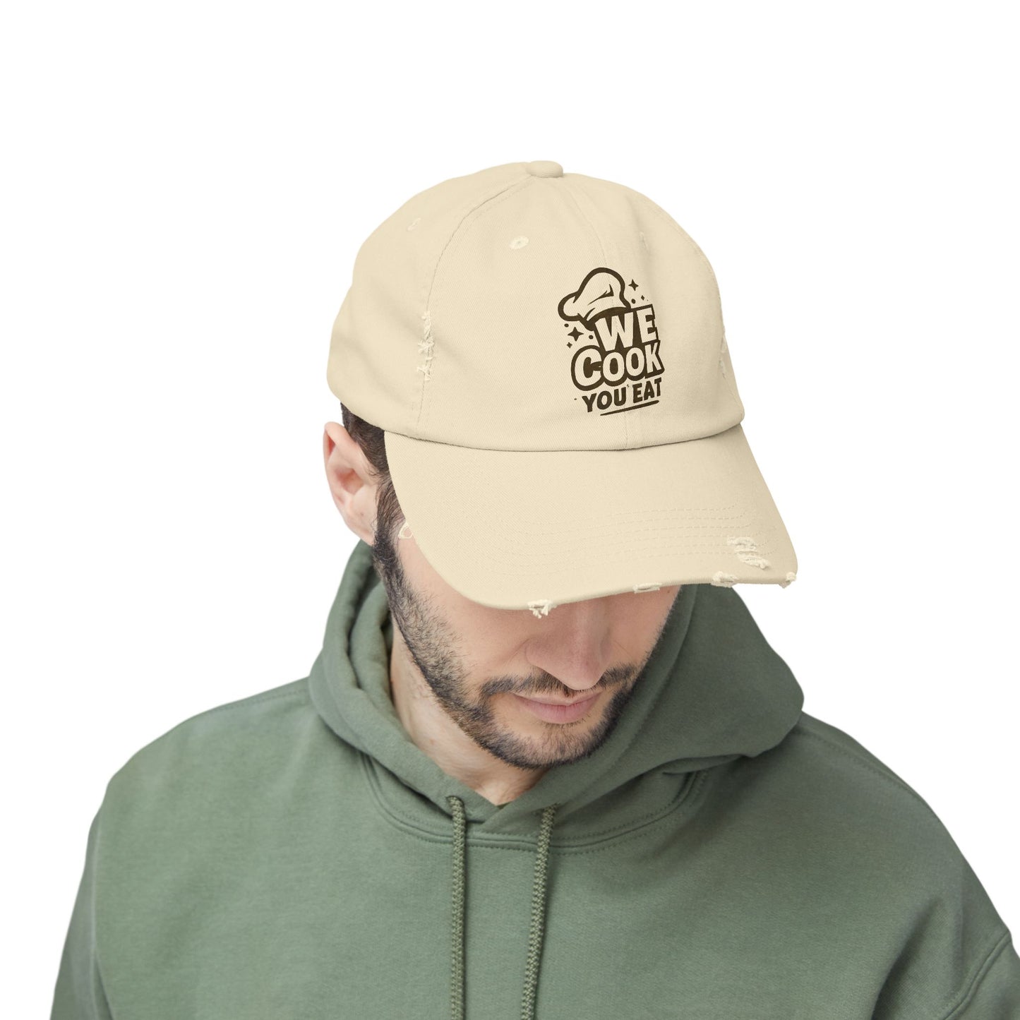 Distressed Chef Cap - Perfect Gift for Foodies, Cooking Enthusiasts, Birthdays, Kitchen Lovers, and Every Occasion