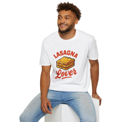 Lasagna Lover Unisex T-Shirt, Funny Foodie Gift, Pasta Night Apparel, Chef Shirt, Unique Birthday Present