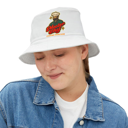Master Chef Bucket Hat, Stylish Cooking Hat, Gift for Chefs, Summer Accessory, Outdoor Fun, Foodie Fashion