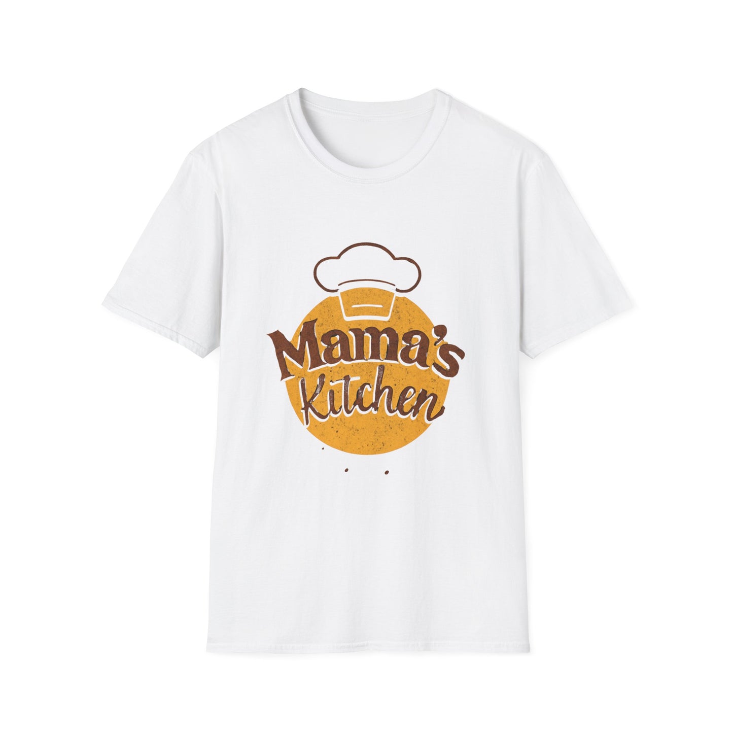 Mama's Kitchen Unisex Softstyle T-Shirt | Chef Gift, Home Cook Tee, Foodie Apparel, Cooking Shirt, Kitchen Lover's Gift
