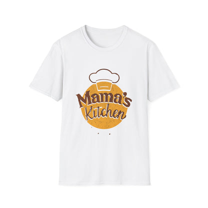 Mama's Kitchen Unisex Softstyle T-Shirt | Chef Gift, Home Cook Tee, Foodie Apparel, Cooking Shirt, Kitchen Lover's Gift