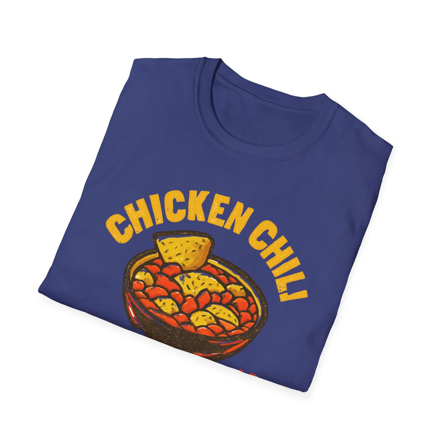 Chicken Chili Champ T-Shirt, Funny Cooking Shirt, Unisex Graphic Tee, Gift for Food Lovers, Casual Wear, Kitchen Humor