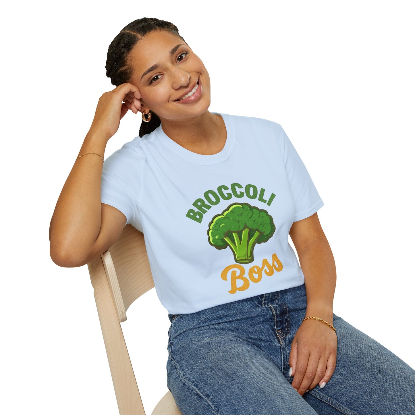 Broccoli Boss Unisex T-Shirt | Funny Vegetable Tee, Gift for Veggie Lovers, Cute Apparel for Plant-Based Diet, Birthday Present, [...]