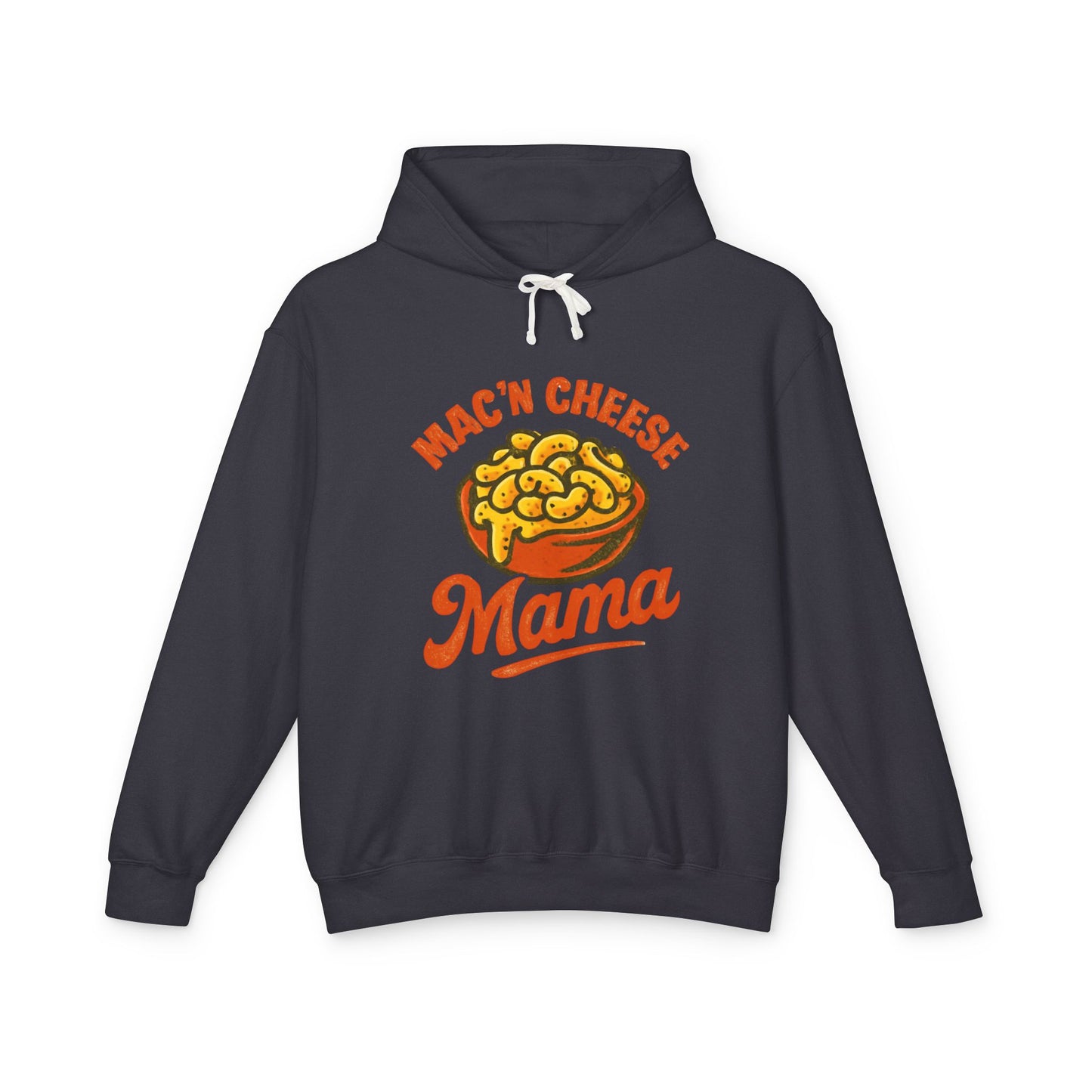 Mac 'n Cheese Mama Unisex Lightweight Hooded Sweatshirt | Cozy Gift for Food Lovers, Mother's Day, Cute Casual Wear, Fun Kitchen [...]