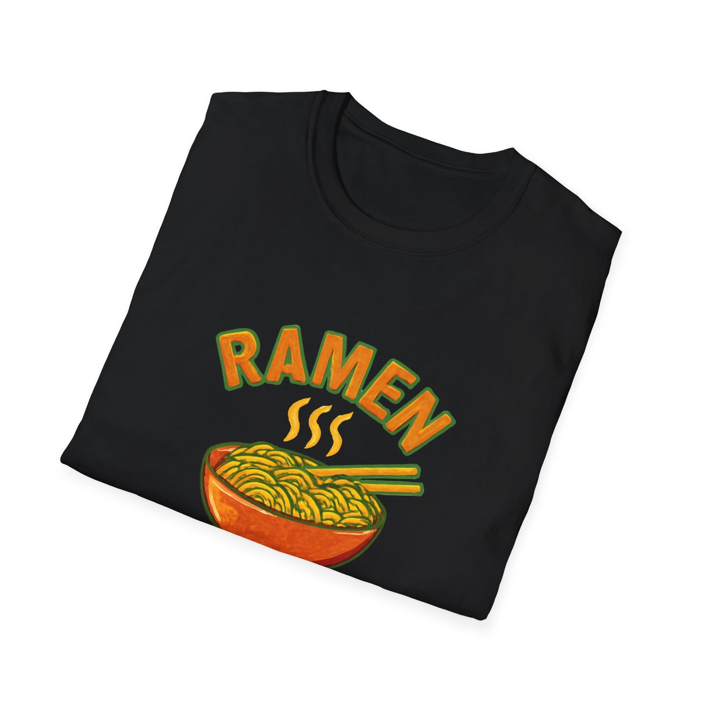 Ramen Rockstar Unisex T-Shirt, Funny Foodie Top, Gift for Sushi Lovers, Casual Wear, Kitchen Apparel, Foodie Tee