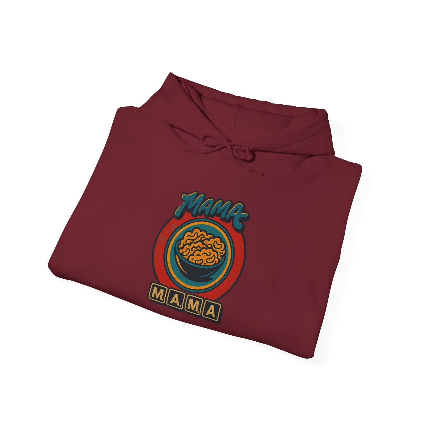 Mama Love Hooded Sweatshirt, Cozy Gift for Moms, Casual Wear, Mother's Day Sweatshirt, Family Reunion Apparel, Everyday Comfort
