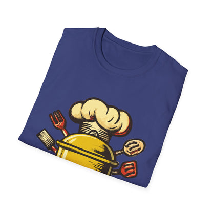 Mama Chef Unisex Softstyle T-Shirt, Cooking Gift, Foodie Apparel, Chef Shirt, Kitchen Lover Tee, Culinary Humor