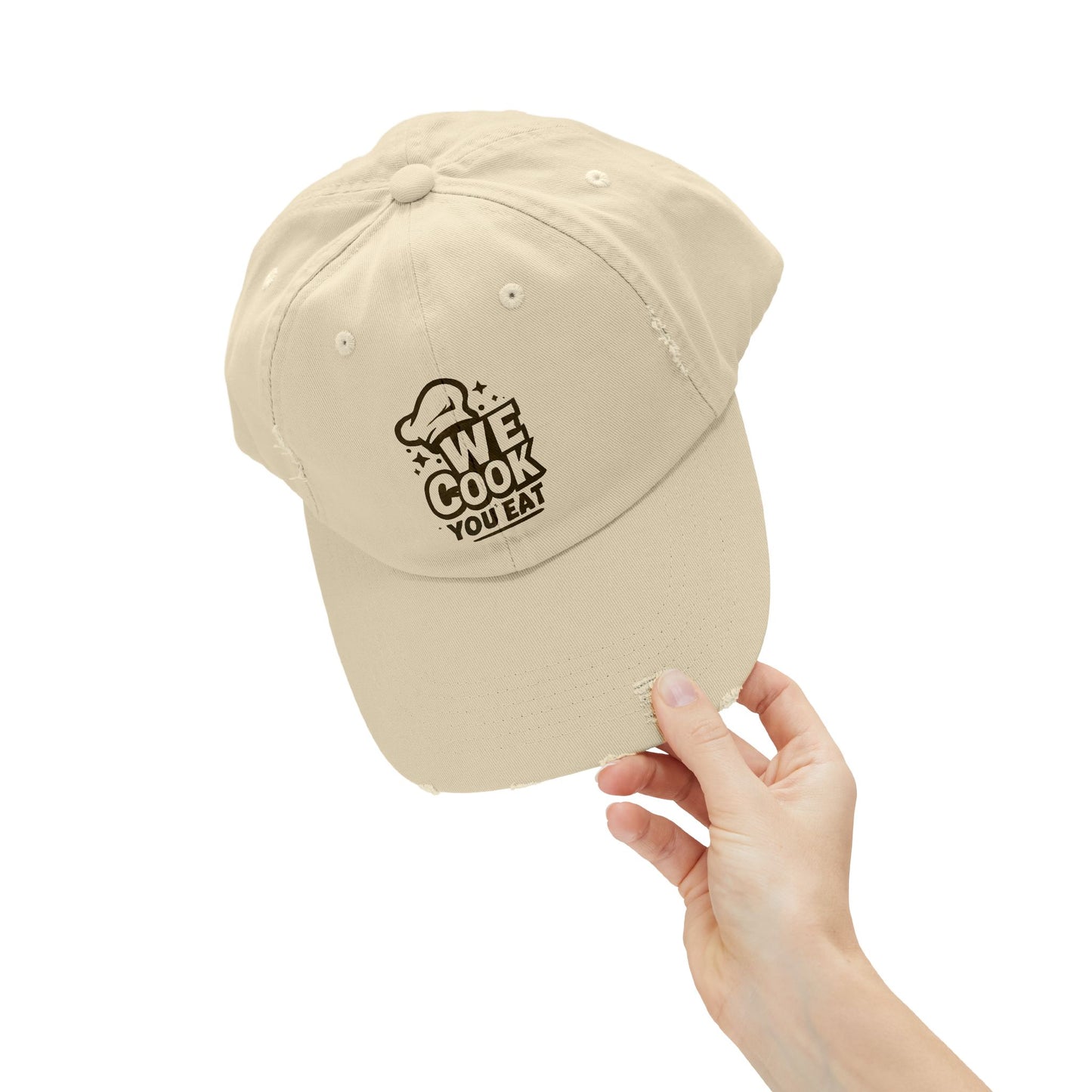Distressed Chef Cap - Perfect Gift for Foodies, Cooking Enthusiasts, Birthdays, Kitchen Lovers, and Every Occasion