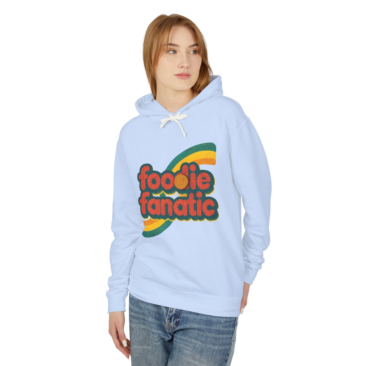 Foodie Fanatic Unisex Lightweight Hoodie - Perfect for Food Lovers, Casual Outfits, Birthday Gifts, Cooking Enthusiasts, Cozy Comfort