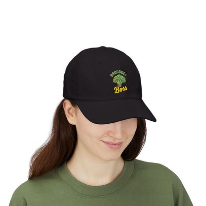Classic Broccoli Dad Cap, Trendy Baseball Hat, Funny Broccoli Cap, Gifts for Food Lovers, Garden Party Accessory, Dad Hats, Vegan Apparel