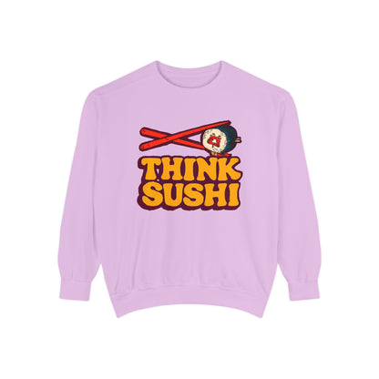 Sushi-Inspired Unisex Sweatshirt - Cozy & Fun, Perfect for Foodies, Casual Wear, Gifts for Sushi Lovers, Food-Themed Apparel