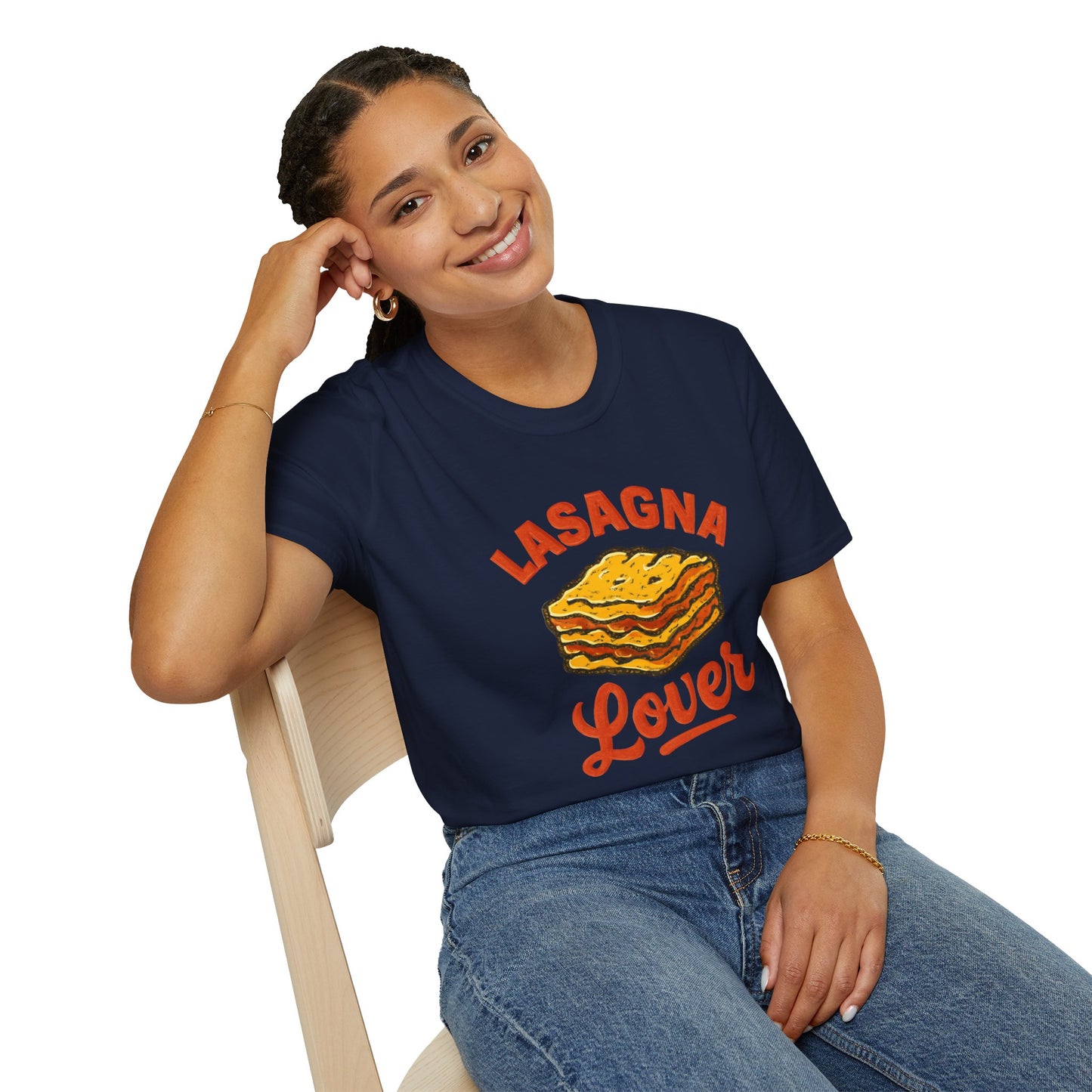 Lasagna Lover Unisex T-Shirt, Funny Foodie Gift, Pasta Night Apparel, Chef Shirt, Unique Birthday Present