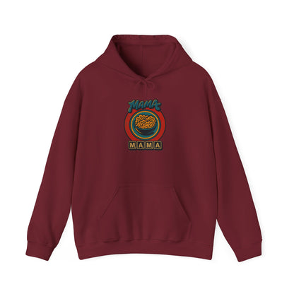 Mama Love Hooded Sweatshirt, Cozy Gift for Moms, Casual Wear, Mother's Day Sweatshirt, Family Reunion Apparel, Everyday Comfort