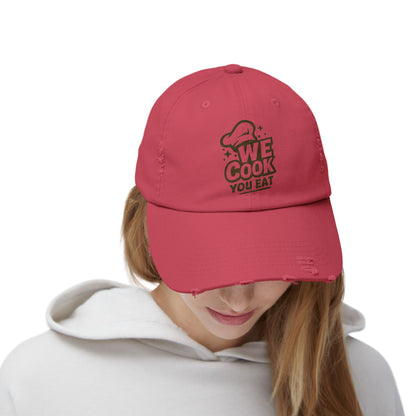 Distressed Chef Cap - Perfect Gift for Foodies, Cooking Enthusiasts, Birthdays, Kitchen Lovers, and Every Occasion