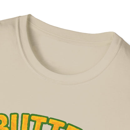 Butter Badass Unisex T-Shirt | Funny Graphic Tee | Casual Wear for Foodies, Unique Gift for Birthdays, Funny Gift, Summer Style