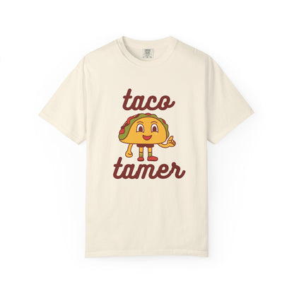 Taco Tamer Unisex T-Shirt, Funny Taco Shirt, Gift for Foodies, Casual Tee, Taco Lover Apparel, Unique Food Gift