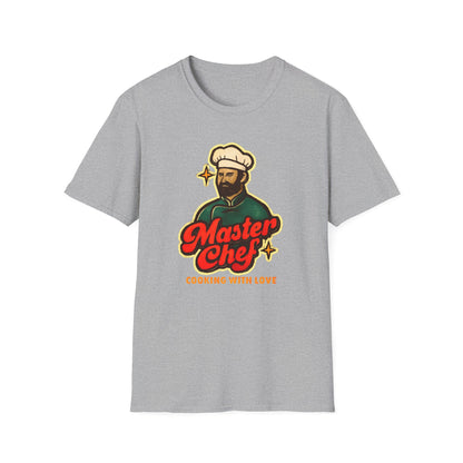 Master Chef Cooking T-Shirt, Unisex Chef Shirt, Gift for Cooking Enthusiasts, Culinary Apparel, Kitchen Lover Tee