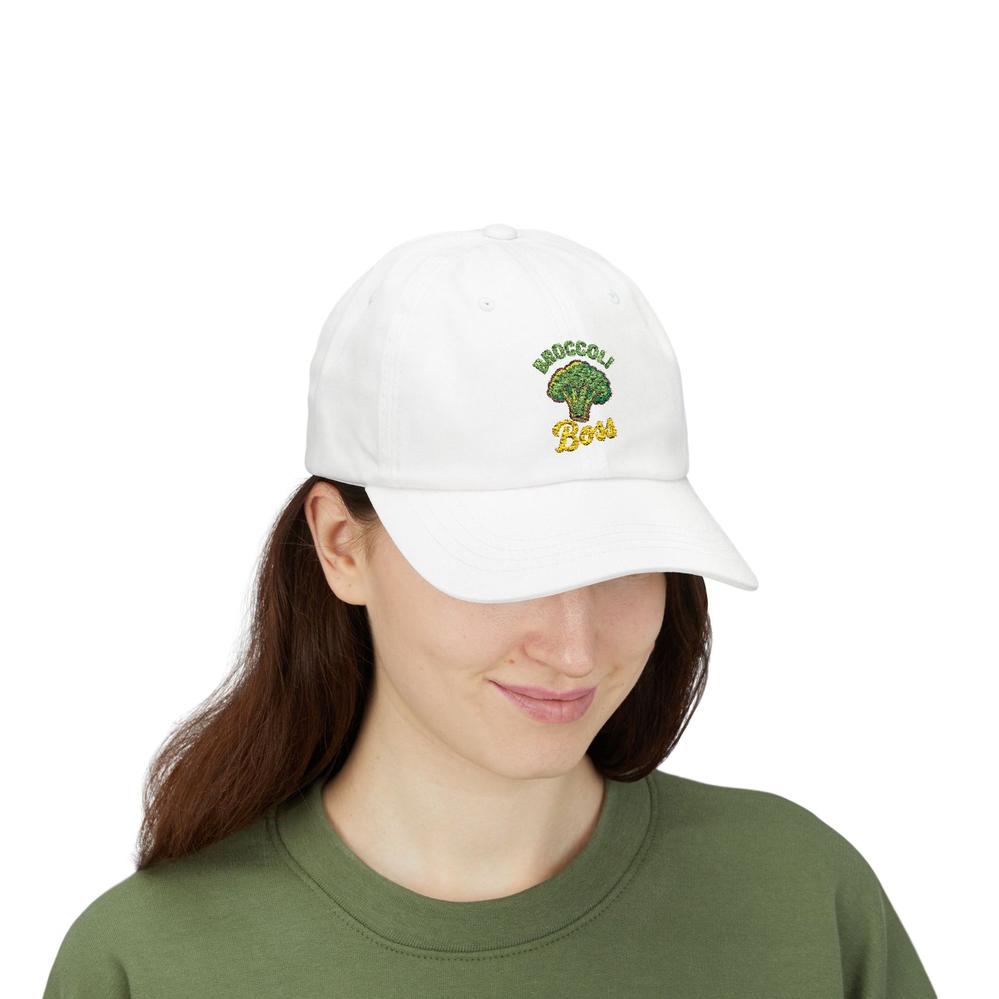 Classic Broccoli Dad Cap, Trendy Baseball Hat, Funny Broccoli Cap, Gifts for Food Lovers, Garden Party Accessory, Dad Hats, Vegan Apparel