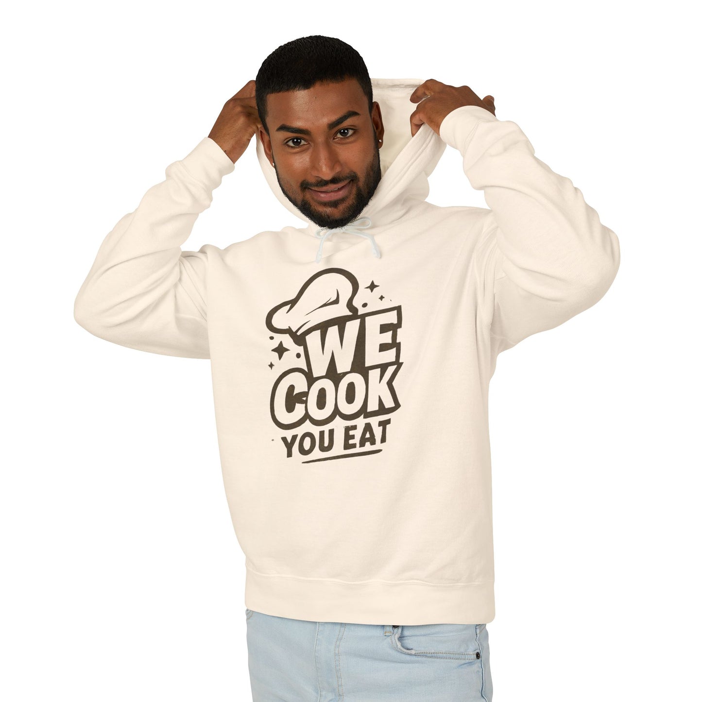 Culinary-Themed Unisex Hoodie, Kitchen Lover Gift, Cooking Sweatshirt, Foodie Apparel, Chef Hoodie, We Cook You Eat
