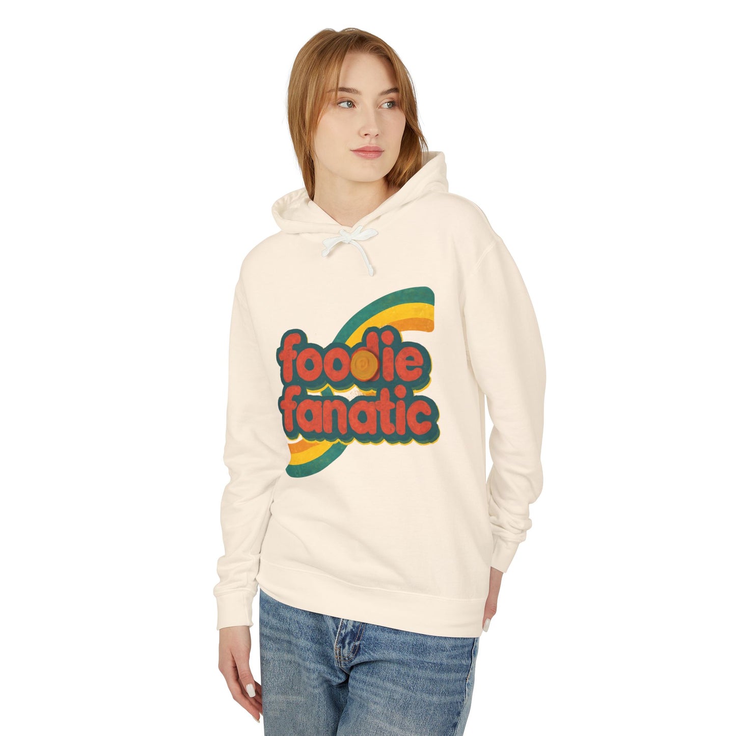 Foodie Fanatic Unisex Lightweight Hoodie - Perfect for Food Lovers, Casual Outfits, Birthday Gifts, Cooking Enthusiasts, Cozy Comfort