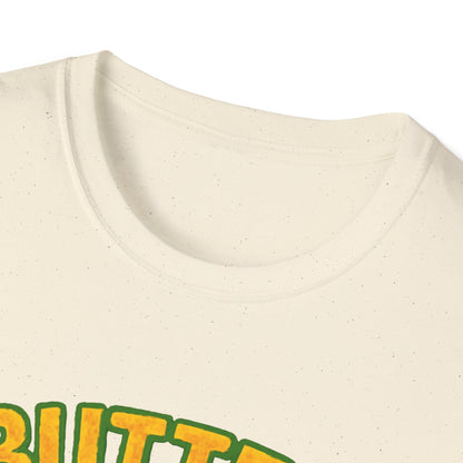 Butter Badass Unisex T-Shirt | Funny Graphic Tee | Casual Wear for Foodies, Unique Gift for Birthdays, Funny Gift, Summer Style