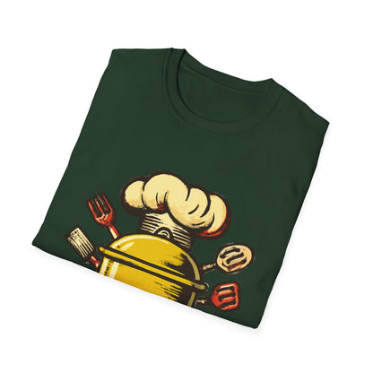 Mama Chef Unisex Softstyle T-Shirt, Cooking Gift, Foodie Apparel, Chef Shirt, Kitchen Lover Tee, Culinary Humor
