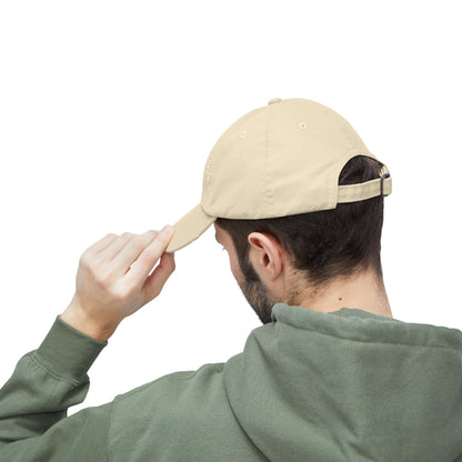 Pierogi Papa Distressed Cap, Funny Foodie Hat, Unisex Dad Hat, Gift for Food Lovers, Perfect for Father's Day, Casual Style