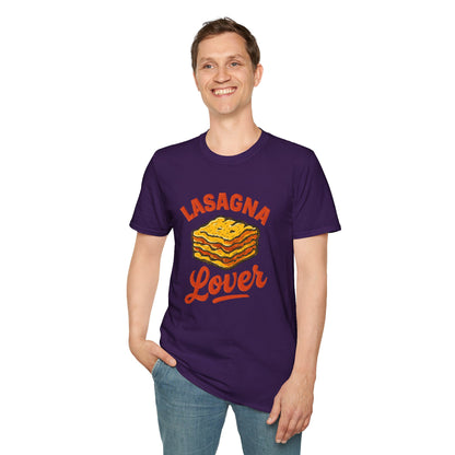 Lasagna Lover Unisex T-Shirt, Funny Foodie Gift, Pasta Night Apparel, Chef Shirt, Unique Birthday Present