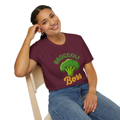 Broccoli Boss Unisex T-Shirt | Funny Vegetable Tee, Gift for Veggie Lovers, Cute Apparel for Plant-Based Diet, Birthday Present, [...]