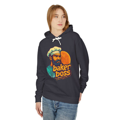 Baker Boss Hoodie, Fun Baker Apparel, Foodie Gift, Kitchen Style, Unisex Sweatshirt for Baking Enthusiasts, Culinary Celebrations
