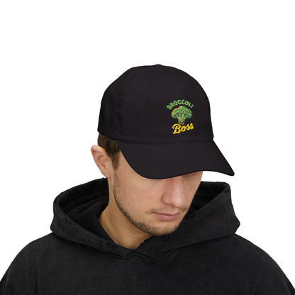 Classic Broccoli Dad Cap, Trendy Baseball Hat, Funny Broccoli Cap, Gifts for Food Lovers, Garden Party Accessory, Dad Hats, Vegan Apparel